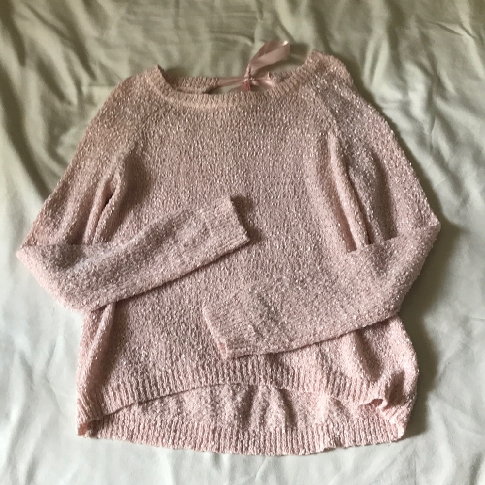 🎀 Pink ribbon sweater 🎀